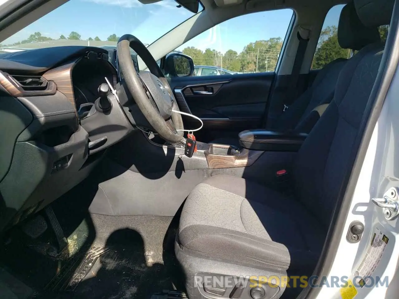 7 fotografías del automóvil dañado 2T3W1RFV3MW117460 TOYOTA RAV4 2021