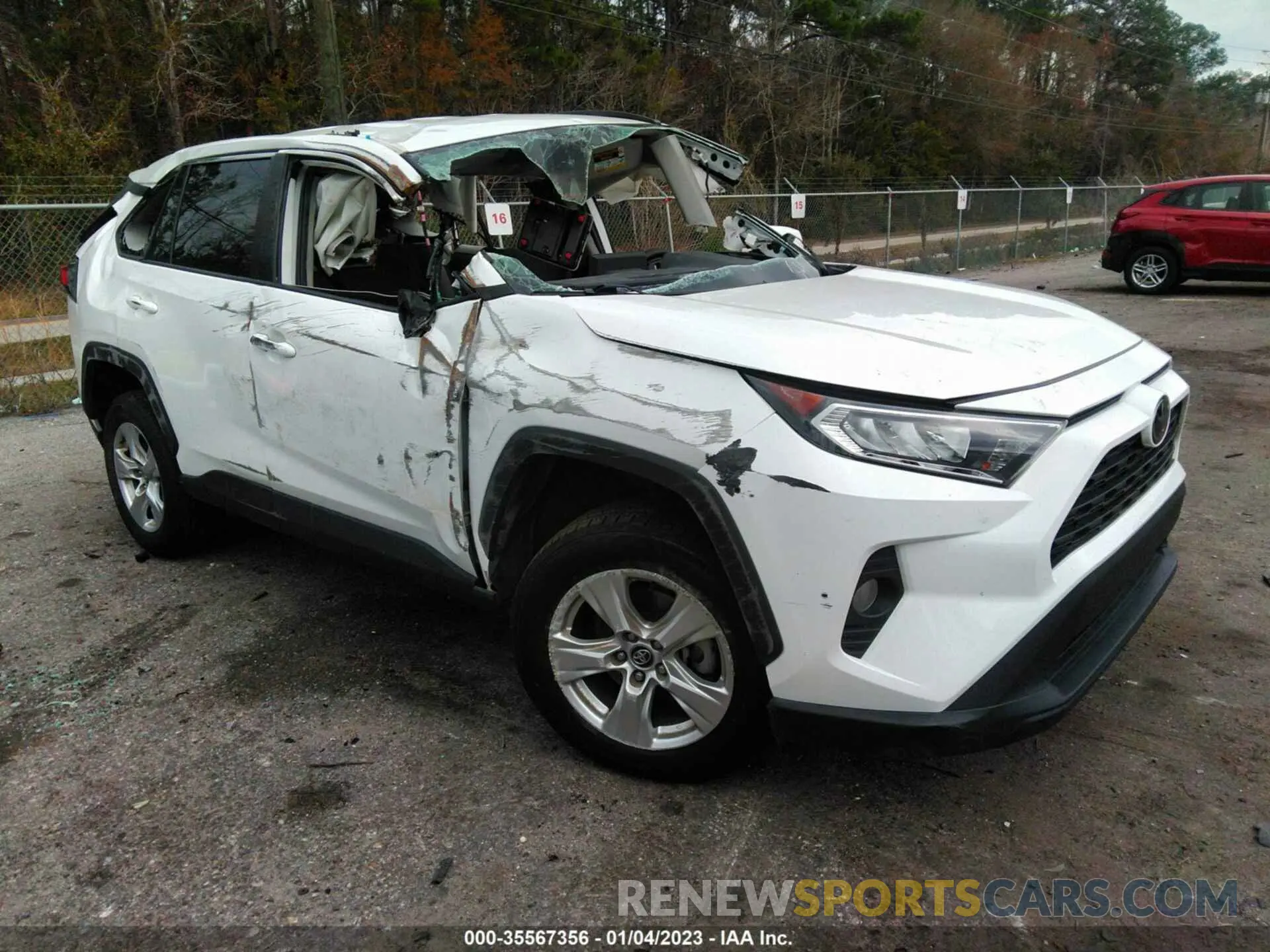 1 fotografías del automóvil dañado 2T3W1RFV3MW118382 TOYOTA RAV4 2021