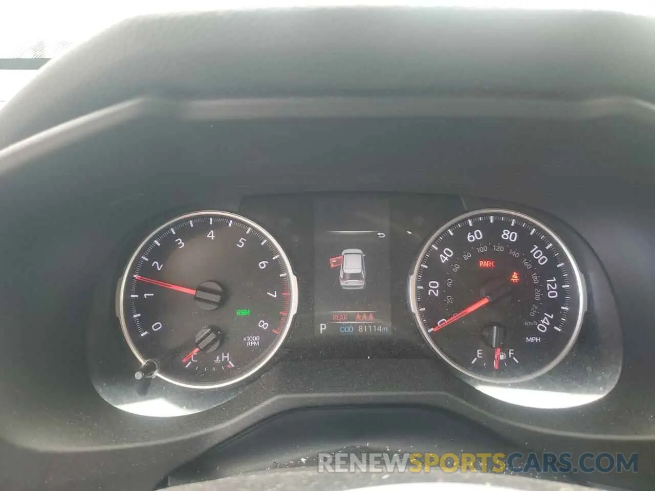 9 fotografías del automóvil dañado 2T3W1RFV3MW118530 TOYOTA RAV4 2021