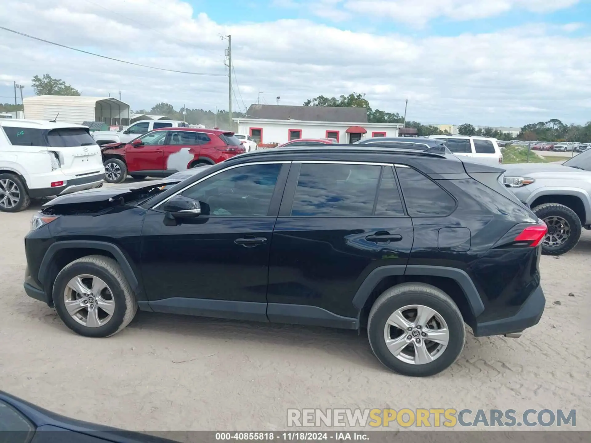 14 fotografías del automóvil dañado 2T3W1RFV3MW139104 TOYOTA RAV4 2021