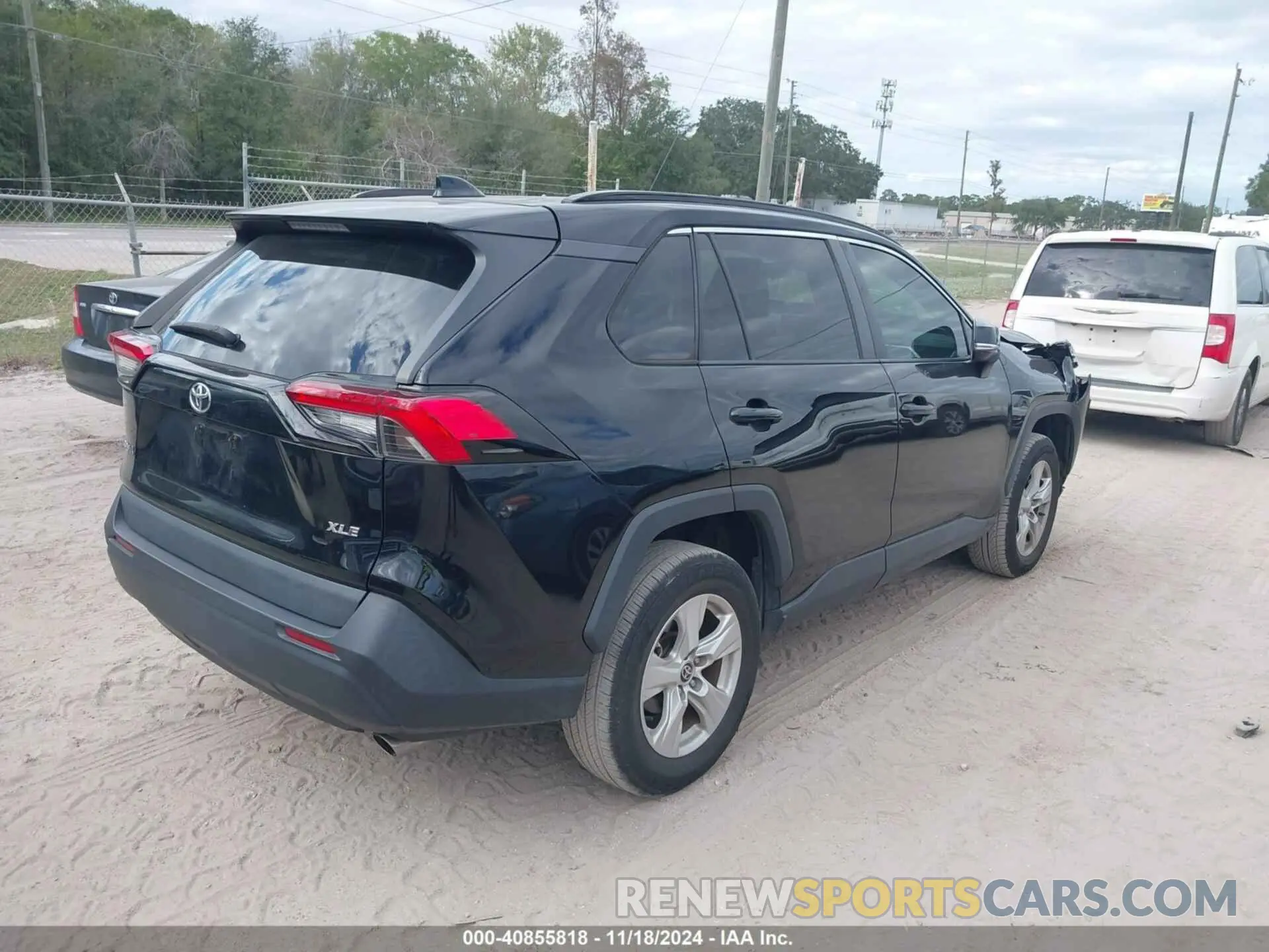 4 fotografías del automóvil dañado 2T3W1RFV3MW139104 TOYOTA RAV4 2021