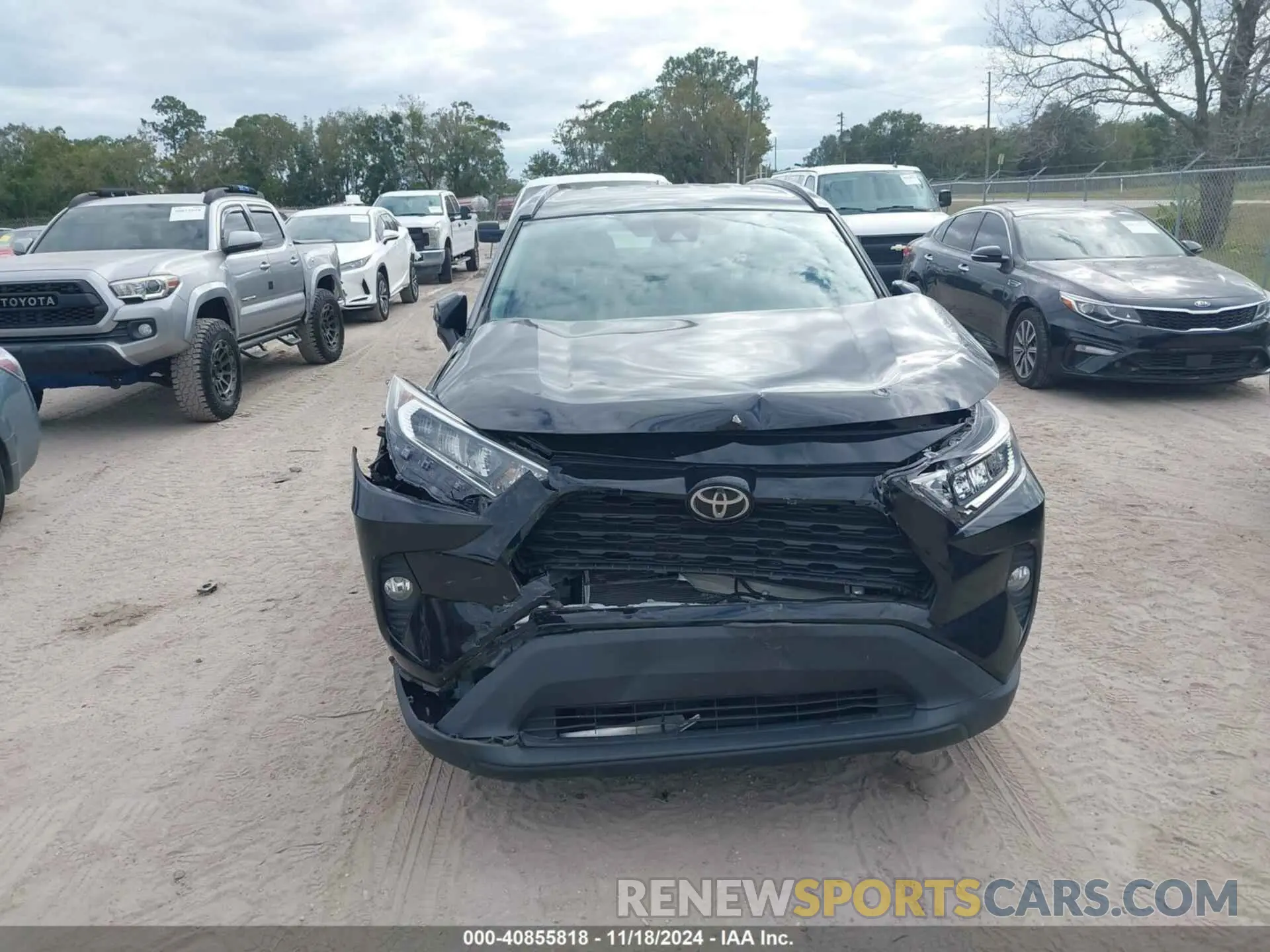 6 fotografías del automóvil dañado 2T3W1RFV3MW139104 TOYOTA RAV4 2021