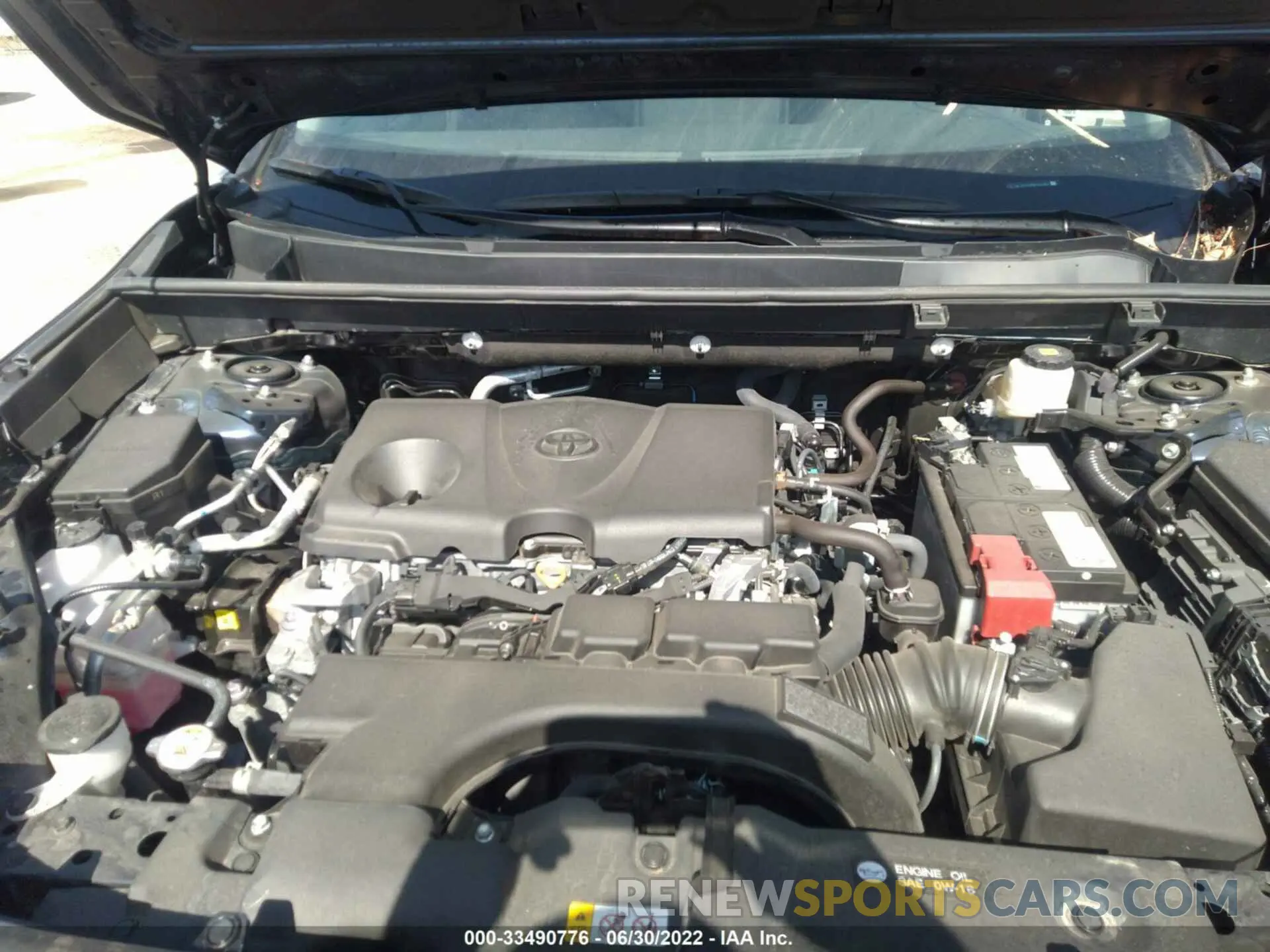 10 fotografías del automóvil dañado 2T3W1RFV3MW162964 TOYOTA RAV4 2021