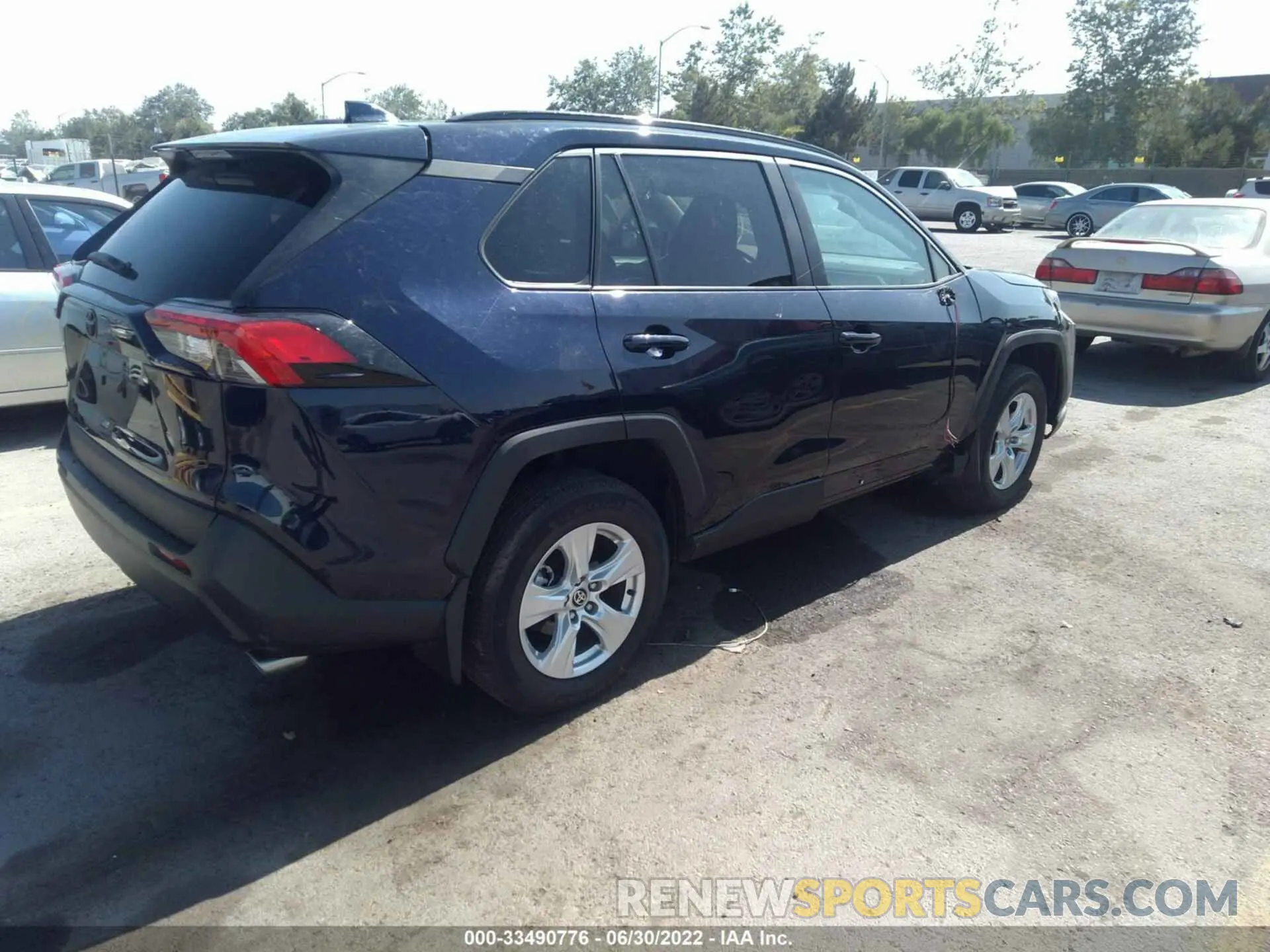 4 fotografías del automóvil dañado 2T3W1RFV3MW162964 TOYOTA RAV4 2021