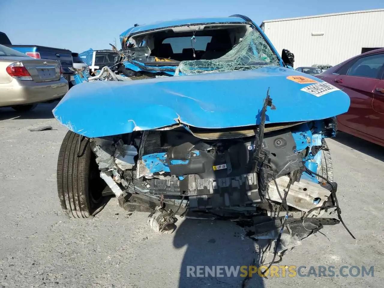 5 fotografías del automóvil dañado 2T3W1RFV3MW171423 TOYOTA RAV4 2021
