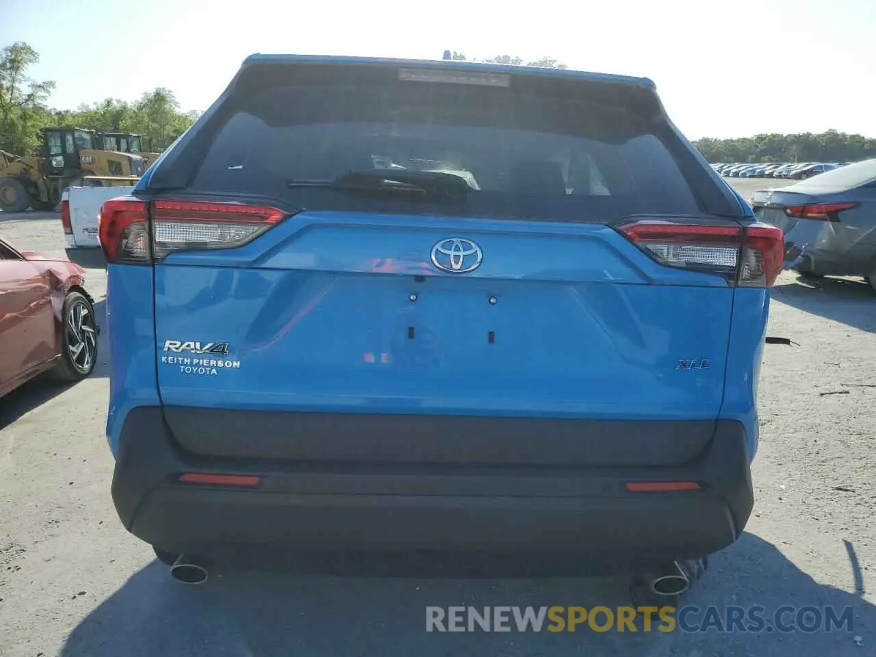 6 fotografías del automóvil dañado 2T3W1RFV3MW171423 TOYOTA RAV4 2021