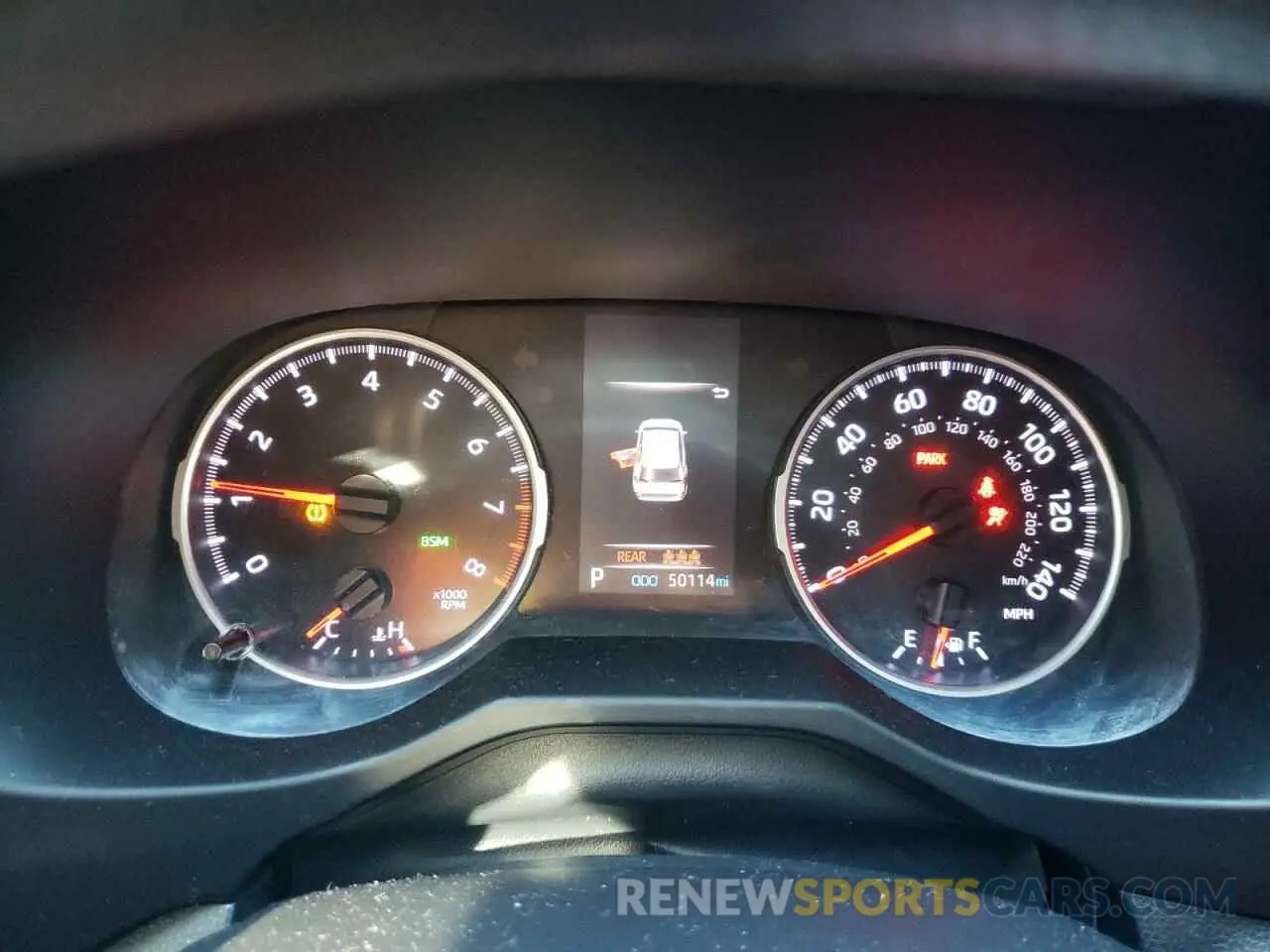 9 fotografías del automóvil dañado 2T3W1RFV4MC092442 TOYOTA RAV4 2021