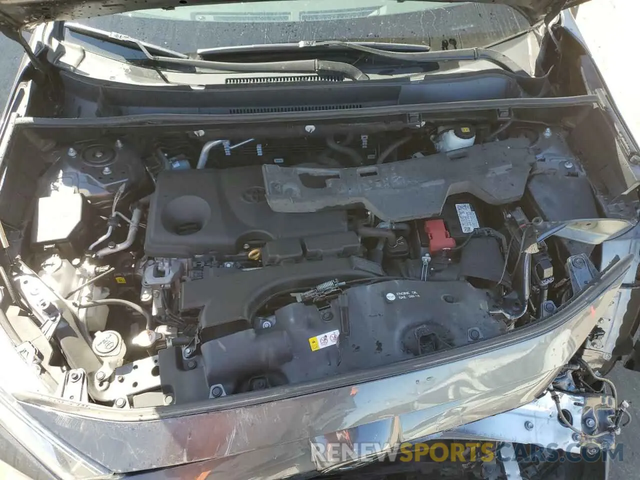 12 fotografías del automóvil dañado 2T3W1RFV4MC097253 TOYOTA RAV4 2021