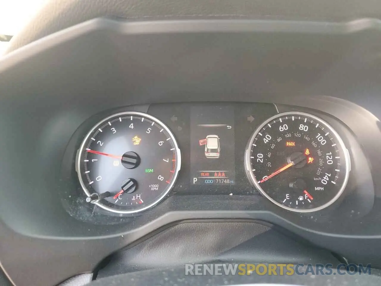 9 fotografías del automóvil dañado 2T3W1RFV4MC097253 TOYOTA RAV4 2021