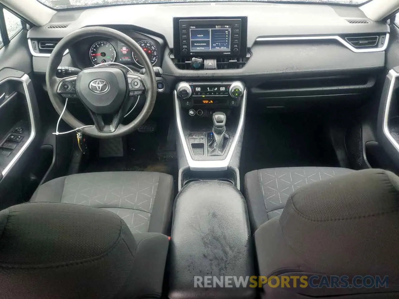 8 fotografías del automóvil dañado 2T3W1RFV4MC098046 TOYOTA RAV4 2021