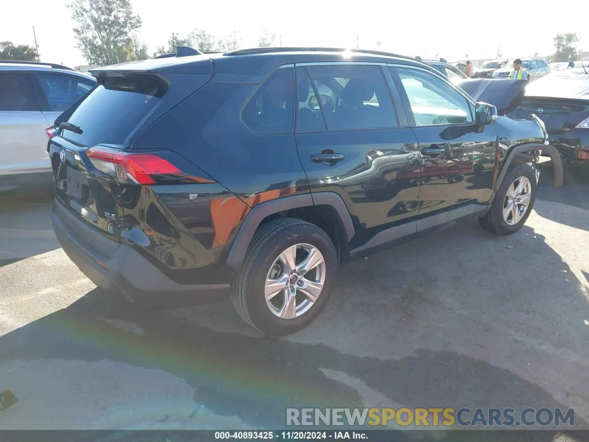 4 fotografías del automóvil dañado 2T3W1RFV4MC099004 TOYOTA RAV4 2021