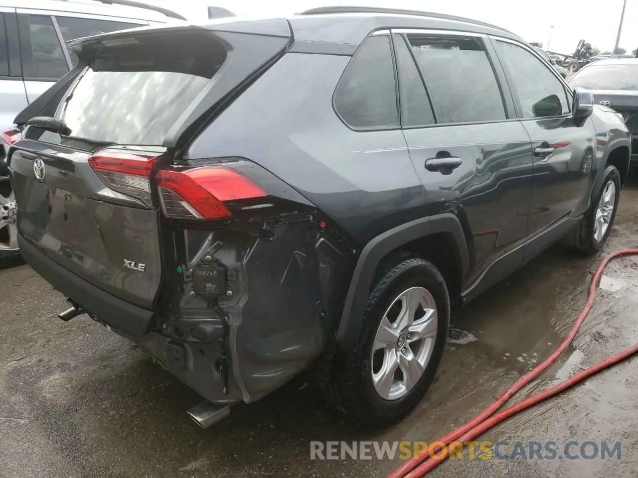4 fotografías del automóvil dañado 2T3W1RFV4MC101575 TOYOTA RAV4 2021