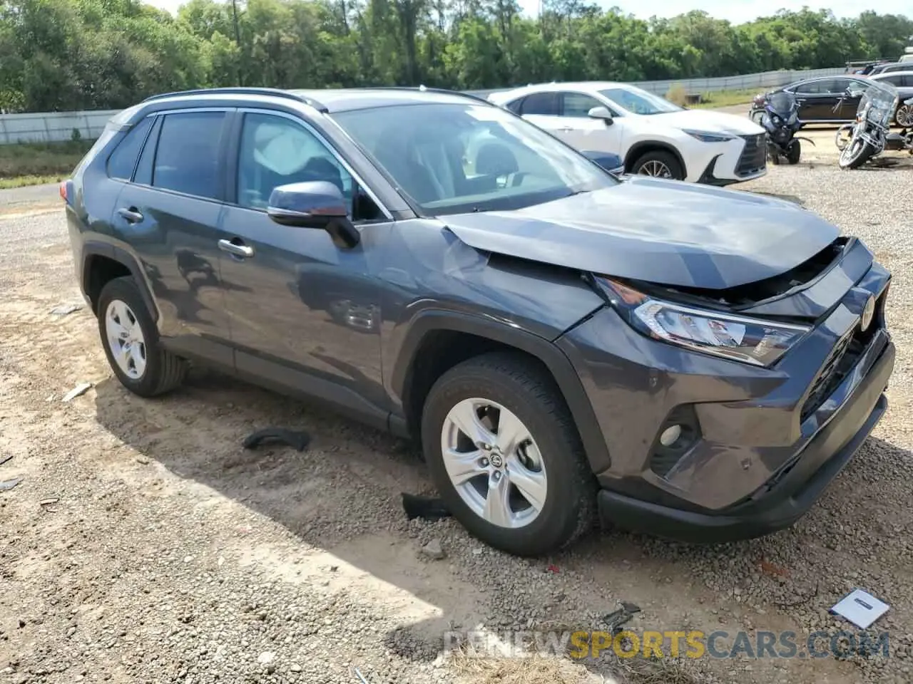 4 fotografías del automóvil dañado 2T3W1RFV4MW110985 TOYOTA RAV4 2021