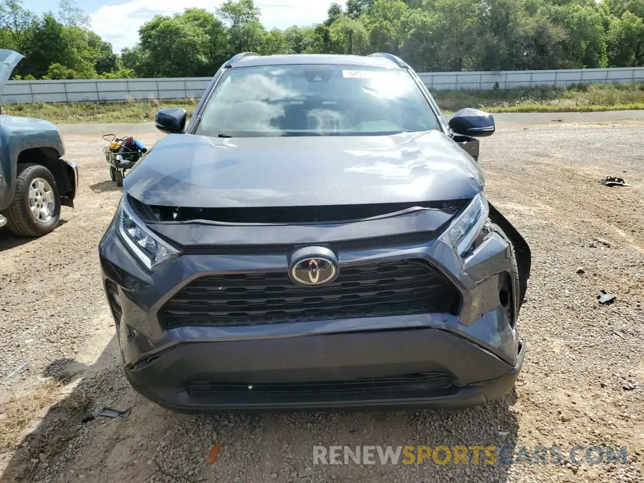 5 fotografías del automóvil dañado 2T3W1RFV4MW110985 TOYOTA RAV4 2021