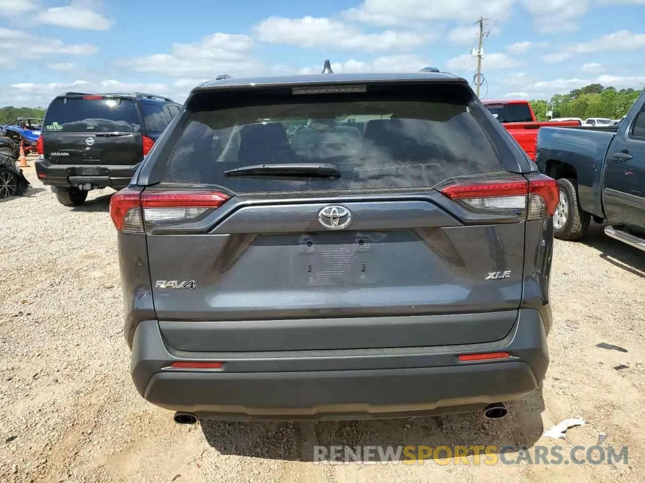 6 fotografías del automóvil dañado 2T3W1RFV4MW110985 TOYOTA RAV4 2021