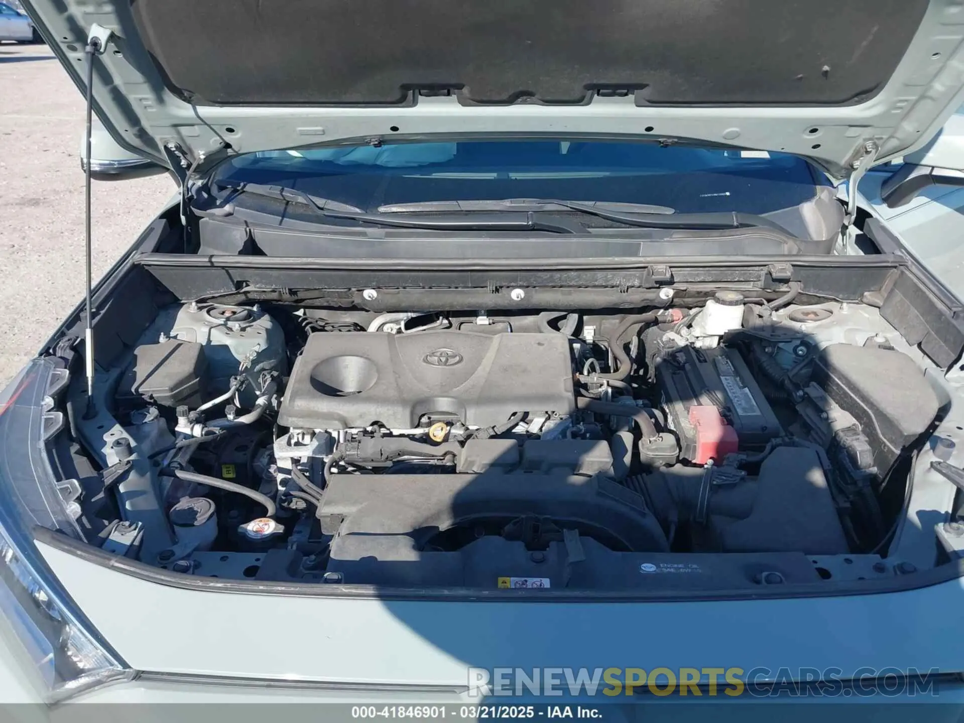 10 fotografías del automóvil dañado 2T3W1RFV4MW136969 TOYOTA RAV4 2021