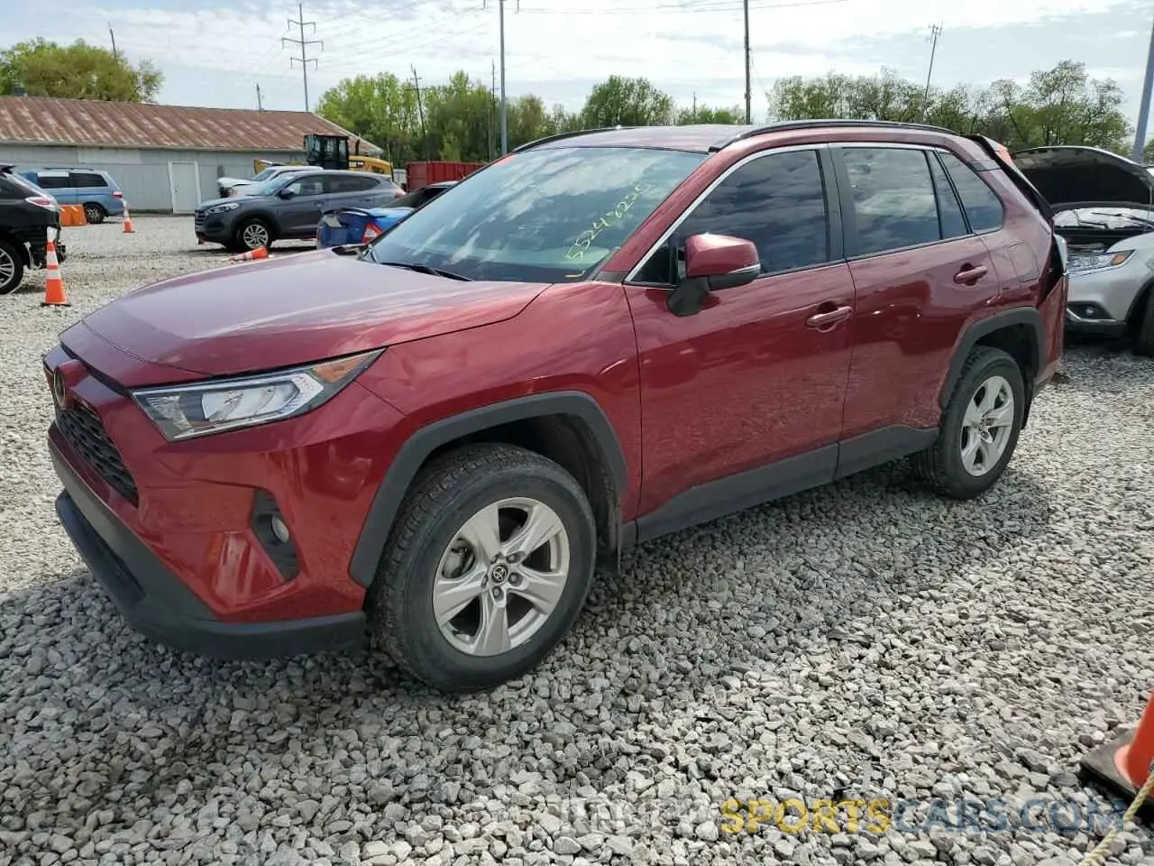 1 fotografías del automóvil dañado 2T3W1RFV4MW146109 TOYOTA RAV4 2021