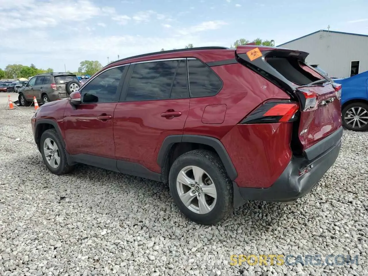 2 fotografías del automóvil dañado 2T3W1RFV4MW146109 TOYOTA RAV4 2021