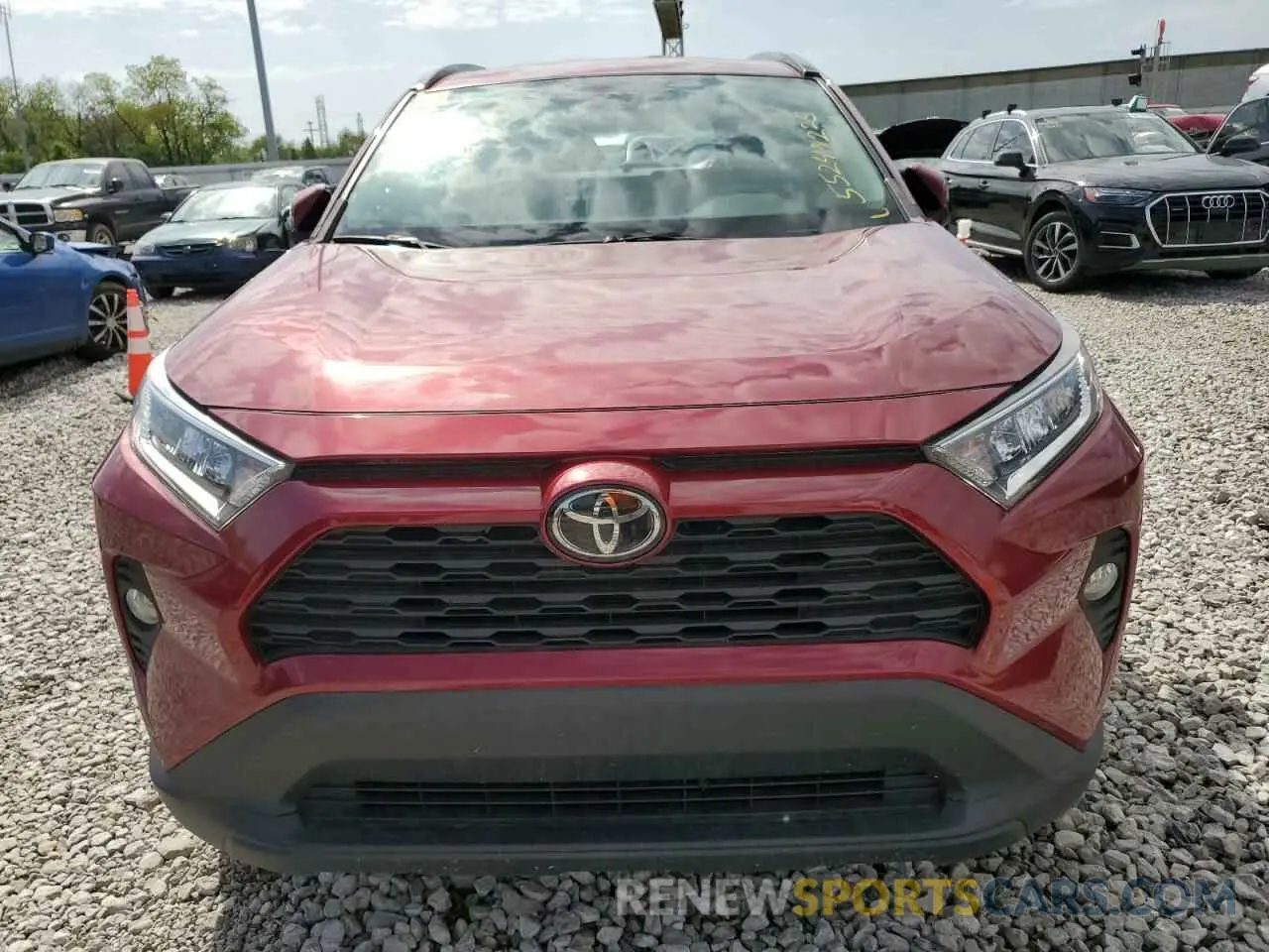 5 fotografías del automóvil dañado 2T3W1RFV4MW146109 TOYOTA RAV4 2021