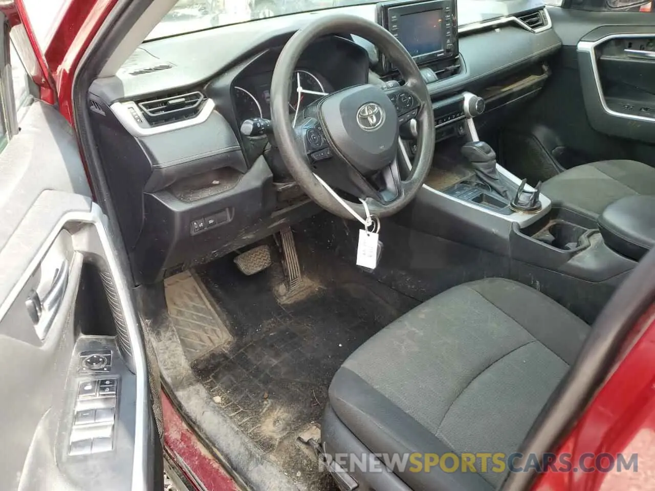 8 fotografías del automóvil dañado 2T3W1RFV4MW146109 TOYOTA RAV4 2021