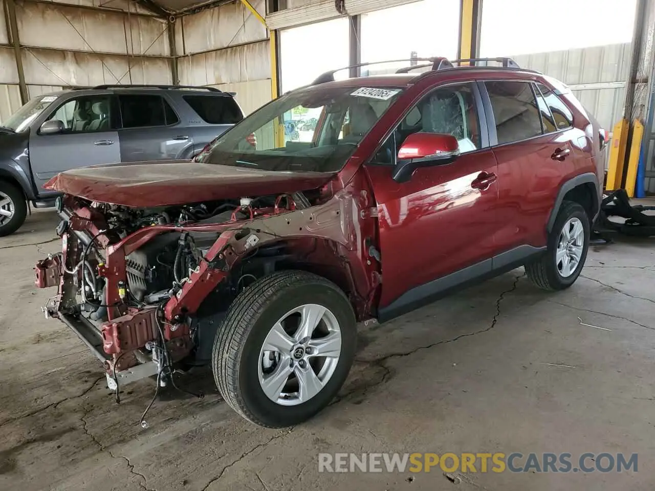1 fotografías del automóvil dañado 2T3W1RFV4MW157773 TOYOTA RAV4 2021