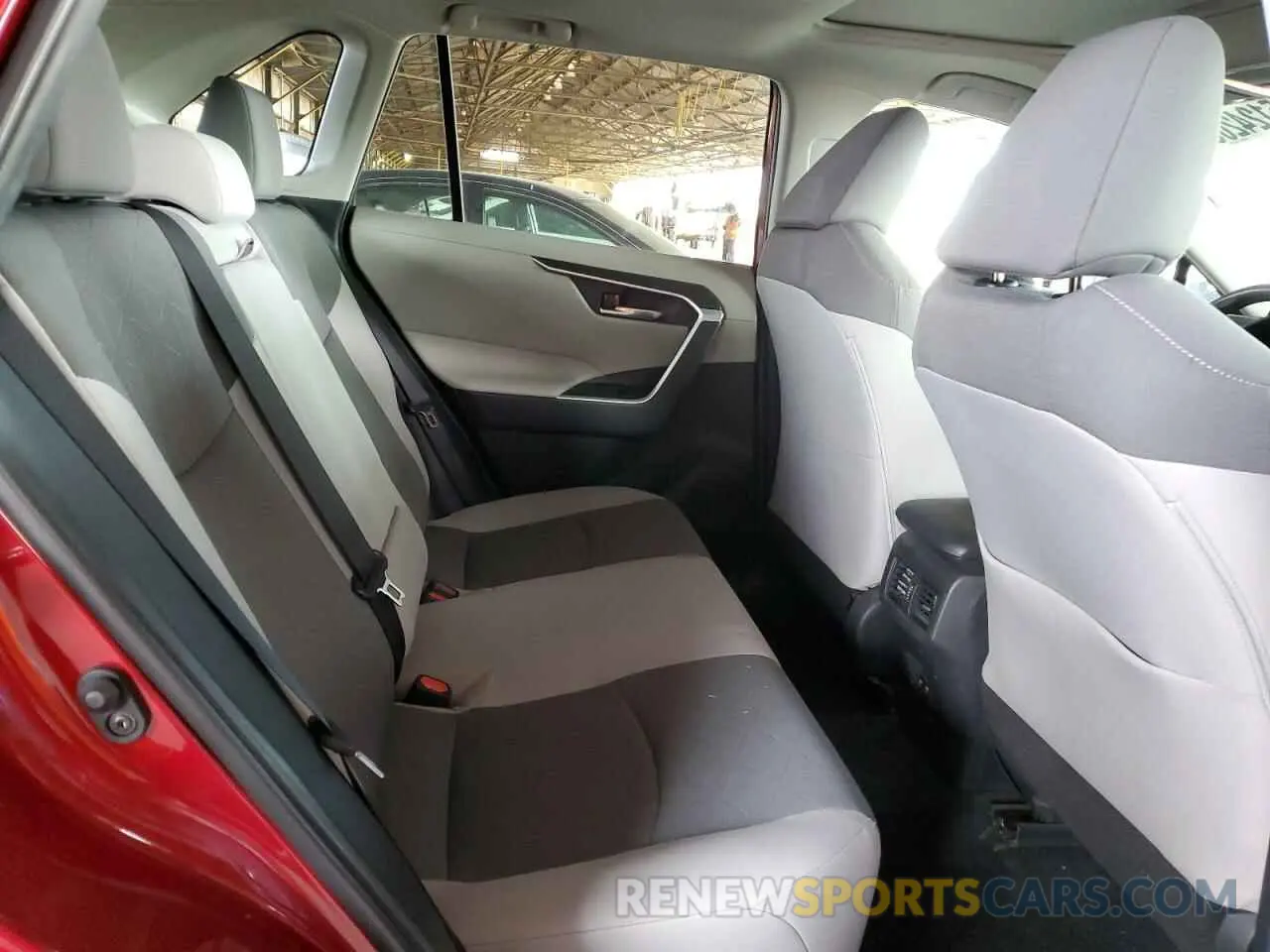 11 fotografías del automóvil dañado 2T3W1RFV4MW157773 TOYOTA RAV4 2021