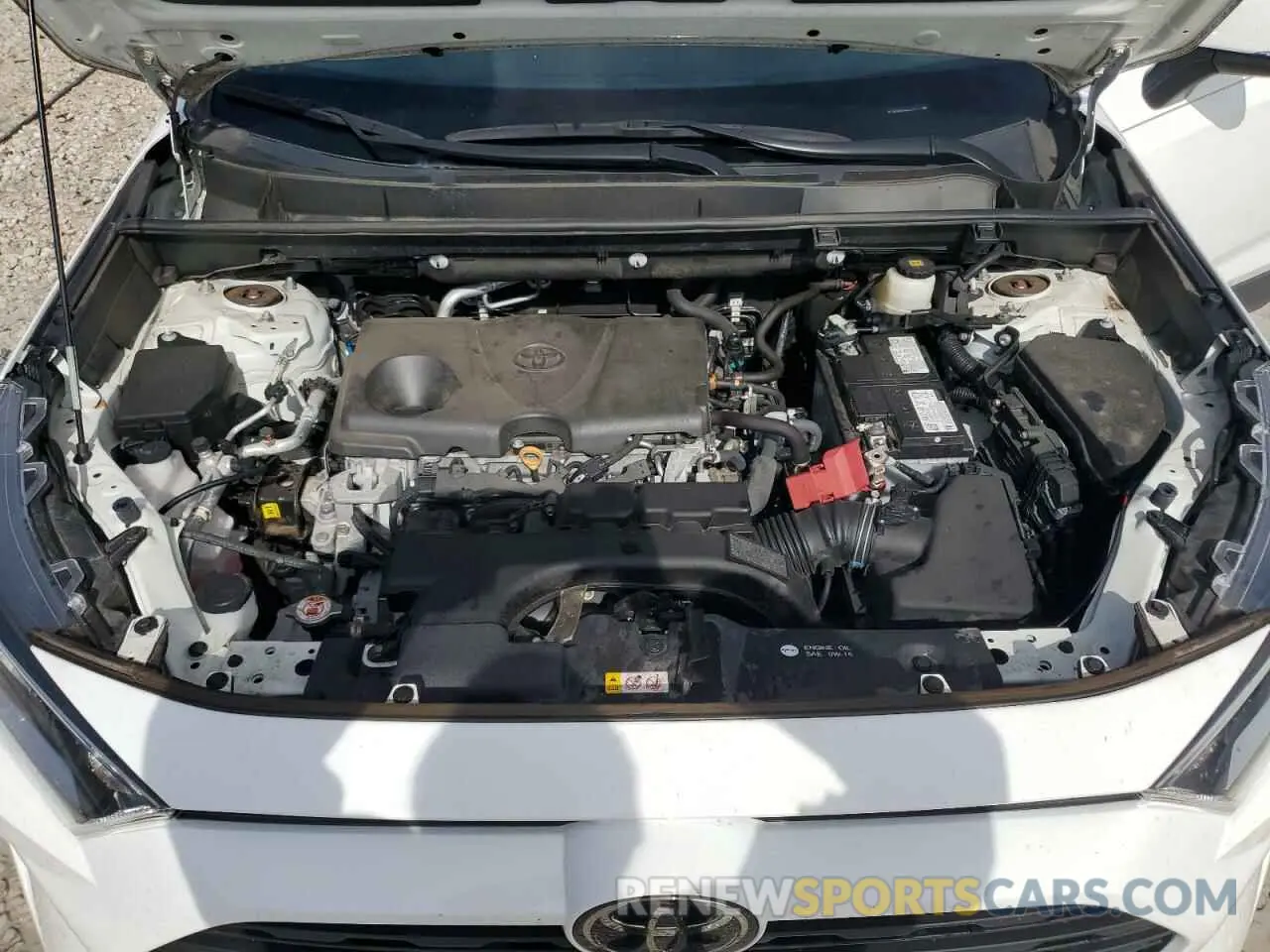 12 fotografías del automóvil dañado 2T3W1RFV5MC097259 TOYOTA RAV4 2021
