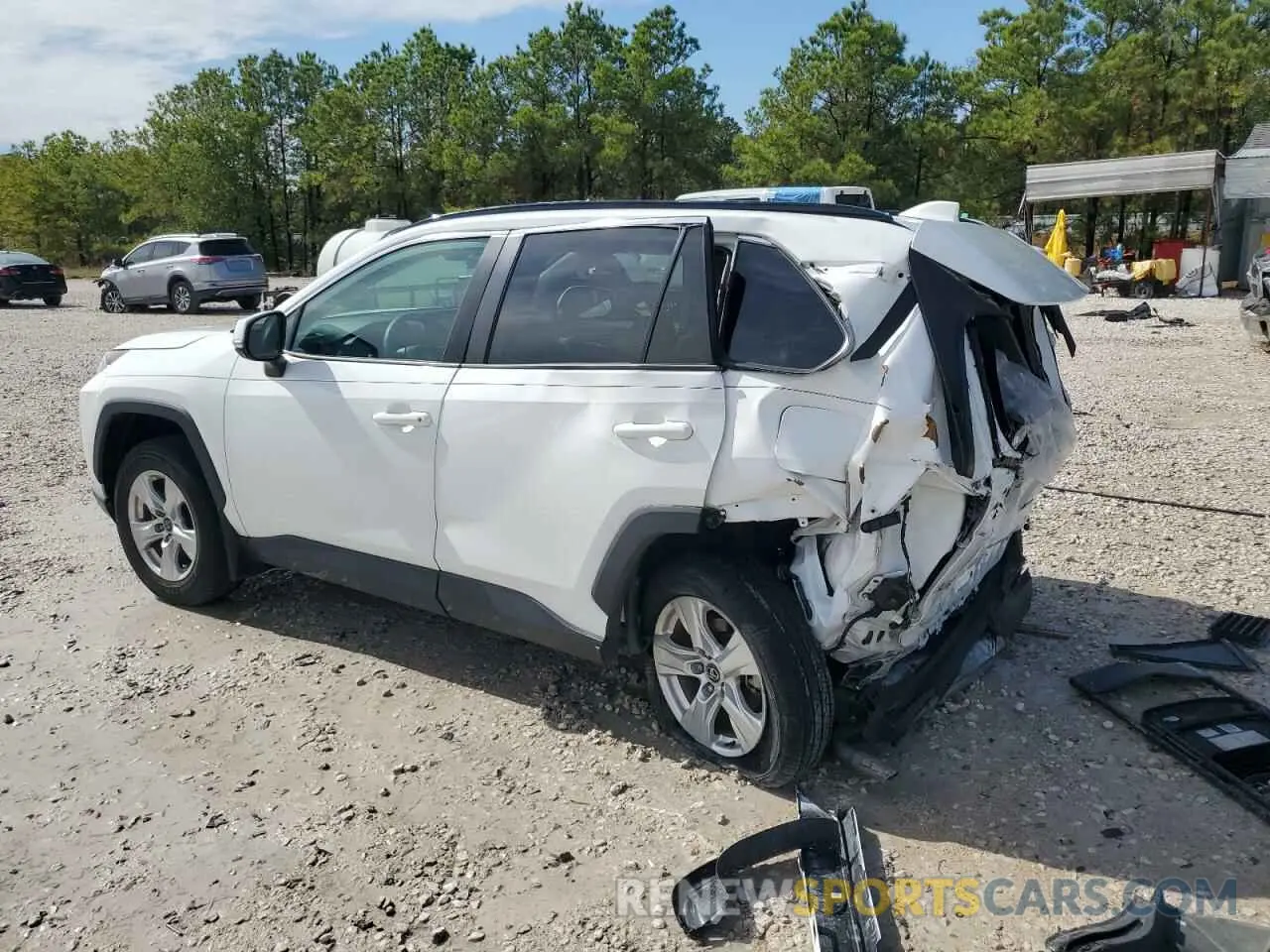 2 fotografías del automóvil dañado 2T3W1RFV5MC097259 TOYOTA RAV4 2021