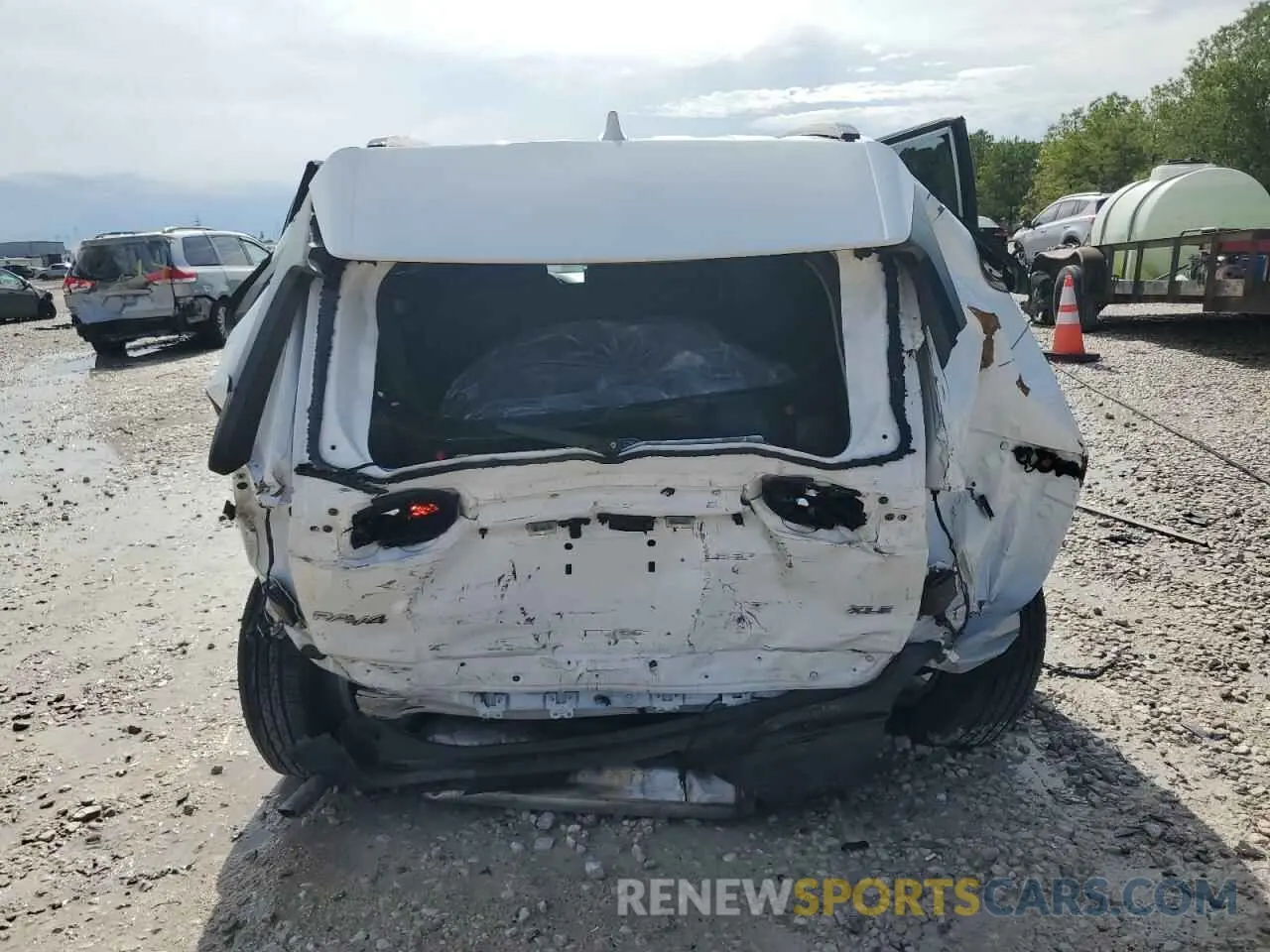 6 fotografías del automóvil dañado 2T3W1RFV5MC097259 TOYOTA RAV4 2021