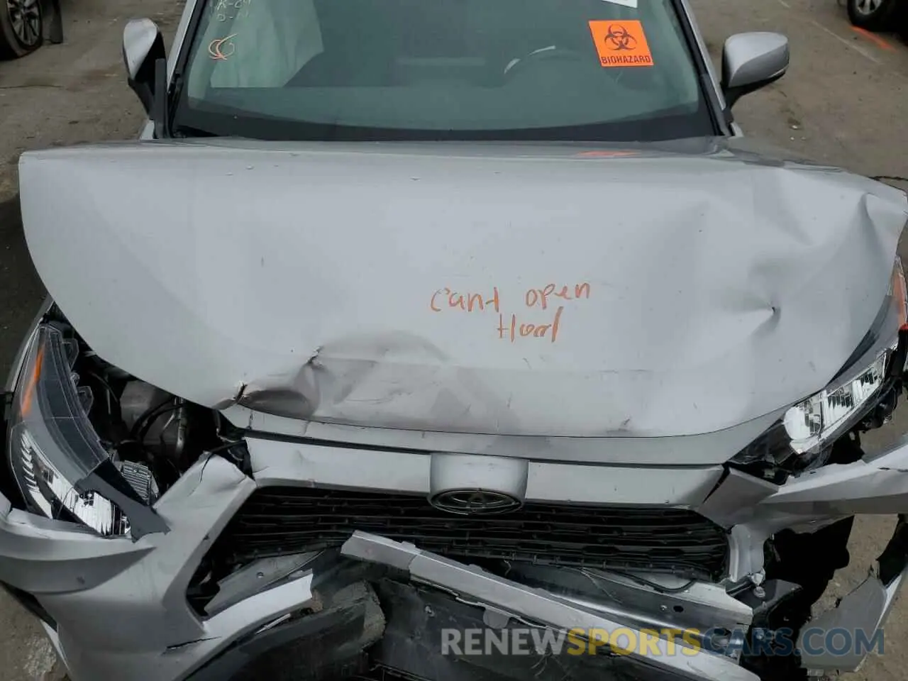 11 fotografías del automóvil dañado 2T3W1RFV5MC102461 TOYOTA RAV4 2021
