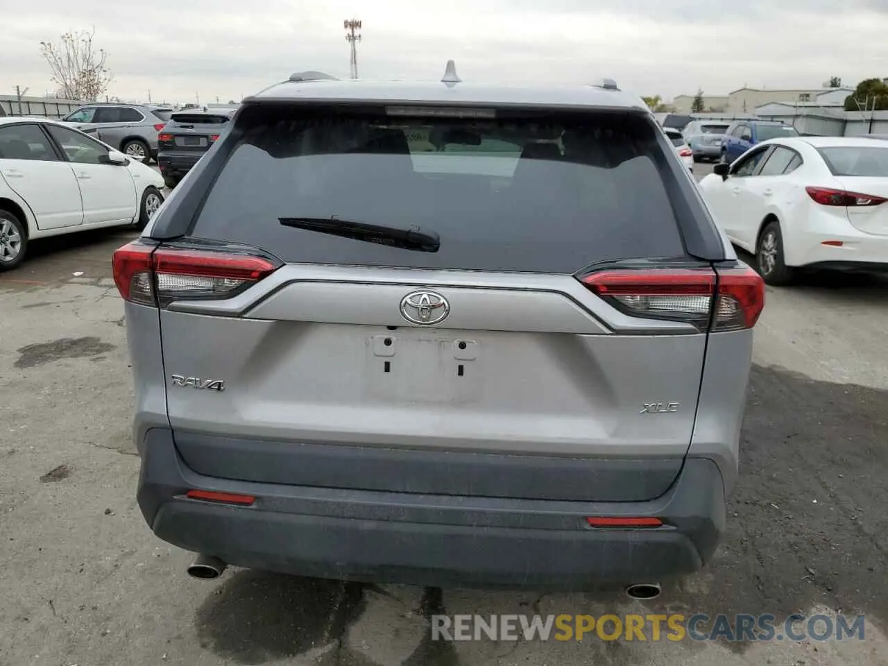 6 fotografías del automóvil dañado 2T3W1RFV5MC102461 TOYOTA RAV4 2021