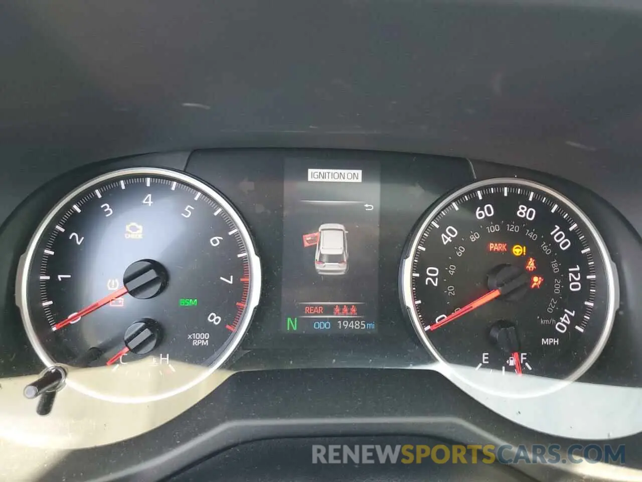 9 fotografías del automóvil dañado 2T3W1RFV5MC108213 TOYOTA RAV4 2021