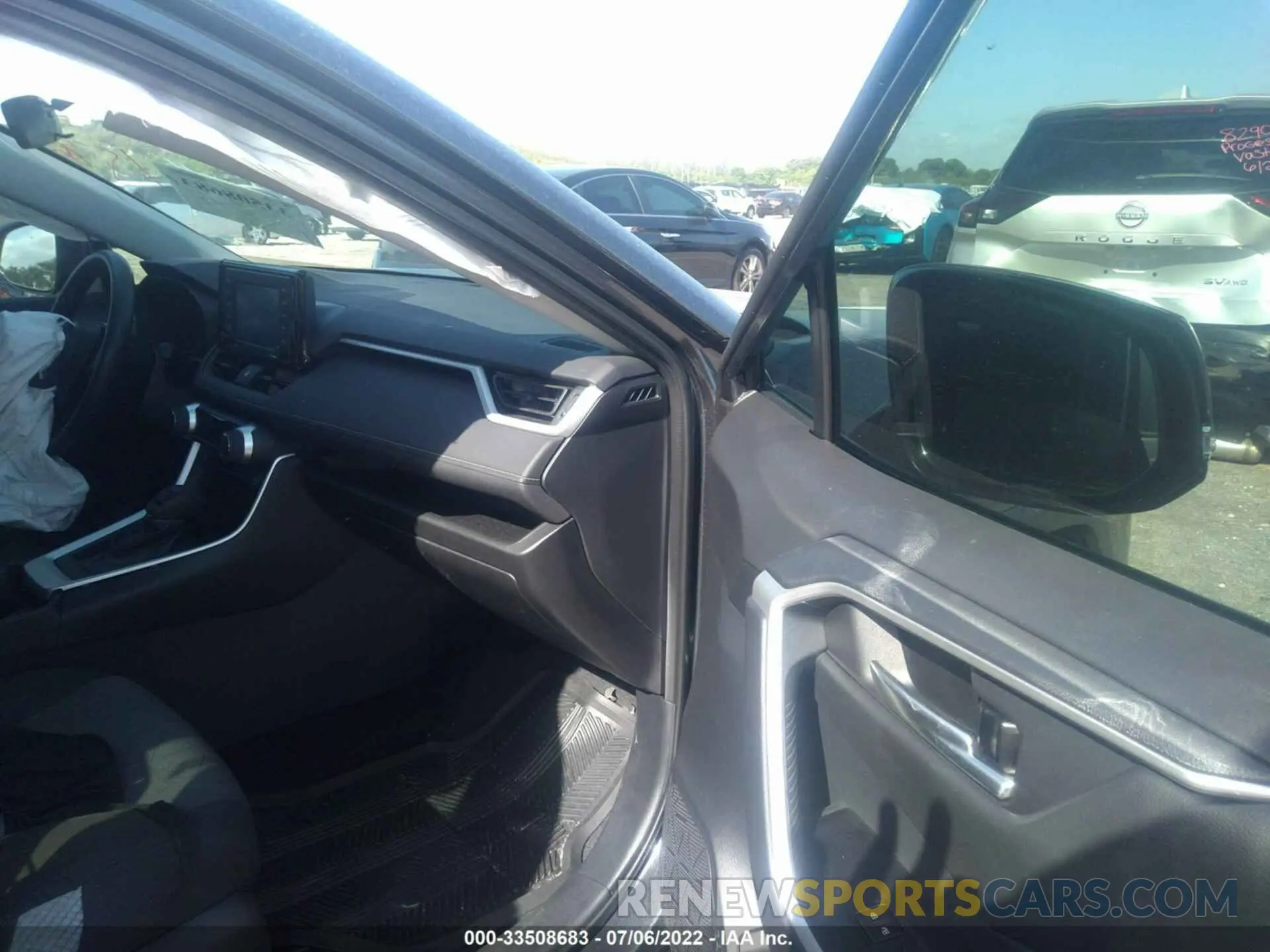 5 fotografías del automóvil dañado 2T3W1RFV5MC114044 TOYOTA RAV4 2021