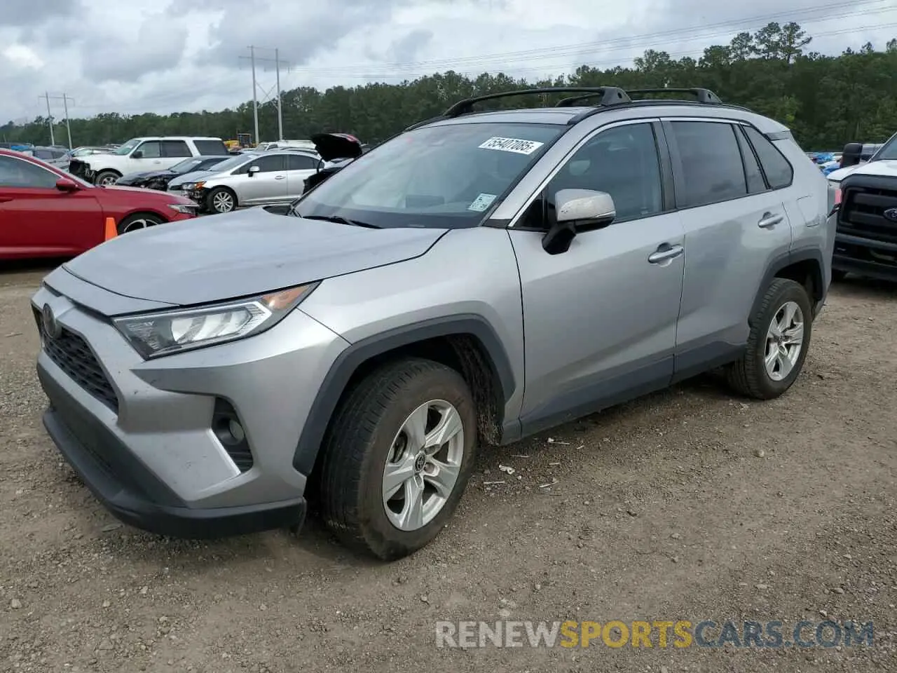 1 fotografías del automóvil dañado 2T3W1RFV5MC114223 TOYOTA RAV4 2021