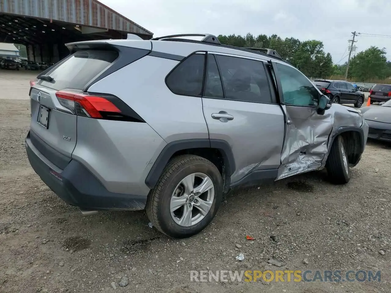 3 fotografías del automóvil dañado 2T3W1RFV5MC114223 TOYOTA RAV4 2021