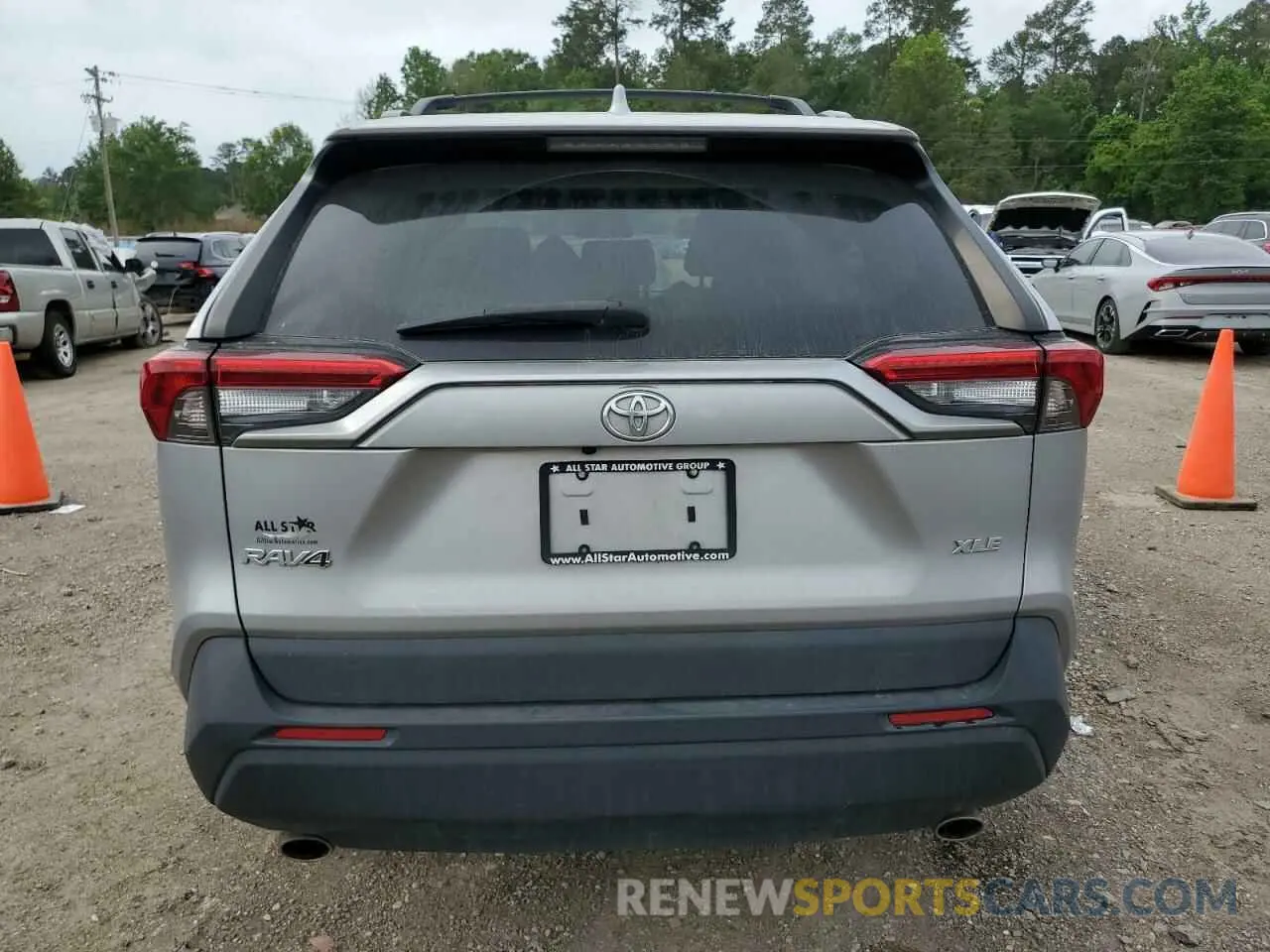 6 fotografías del automóvil dañado 2T3W1RFV5MC114223 TOYOTA RAV4 2021
