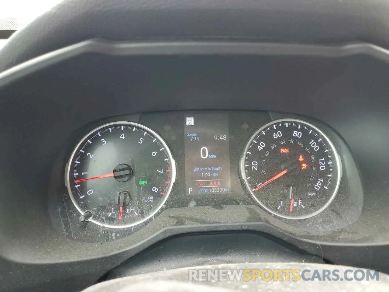 9 fotografías del automóvil dañado 2T3W1RFV5MC114223 TOYOTA RAV4 2021