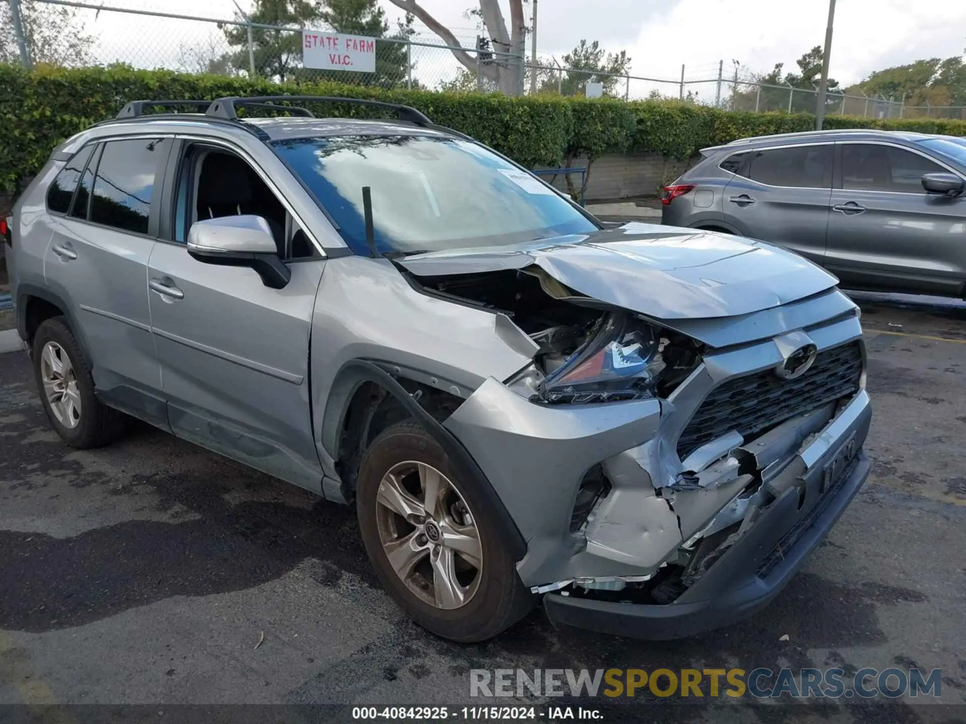 1 fotografías del automóvil dañado 2T3W1RFV5MC121592 TOYOTA RAV4 2021