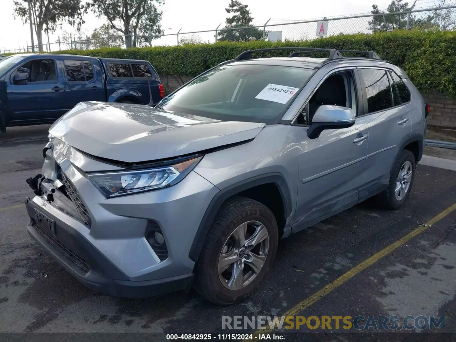 2 fotografías del automóvil dañado 2T3W1RFV5MC121592 TOYOTA RAV4 2021