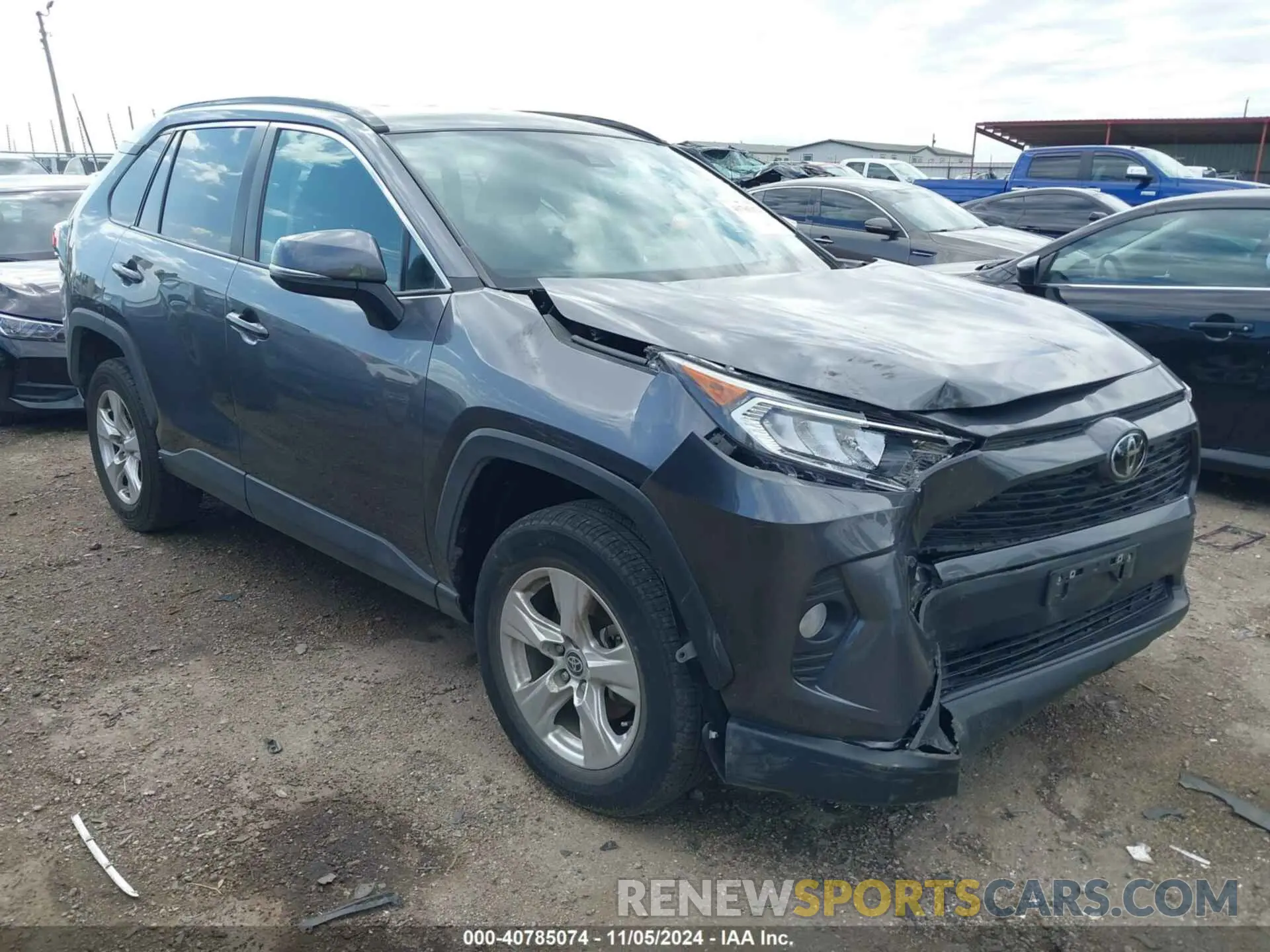 1 fotografías del automóvil dañado 2T3W1RFV5MC128199 TOYOTA RAV4 2021