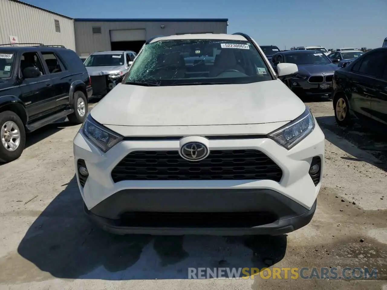 5 fotografías del automóvil dañado 2T3W1RFV5MC129479 TOYOTA RAV4 2021