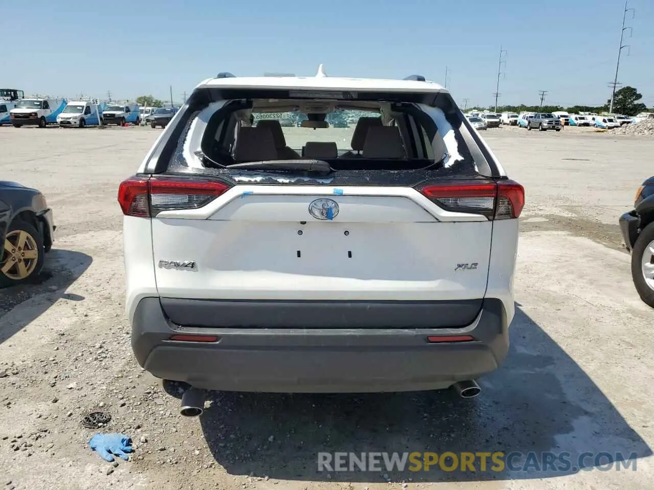 6 fotografías del automóvil dañado 2T3W1RFV5MC129479 TOYOTA RAV4 2021