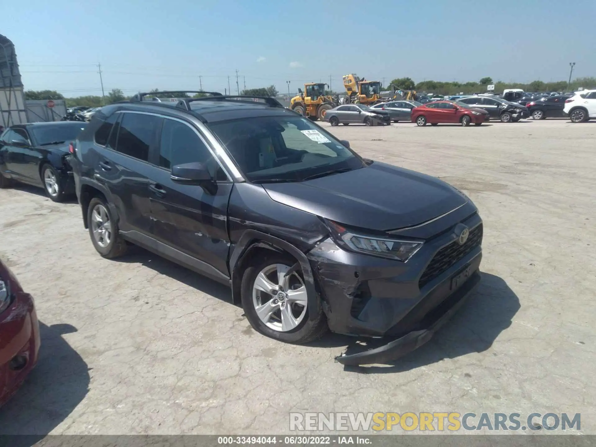 1 fotografías del automóvil dañado 2T3W1RFV5MC129921 TOYOTA RAV4 2021