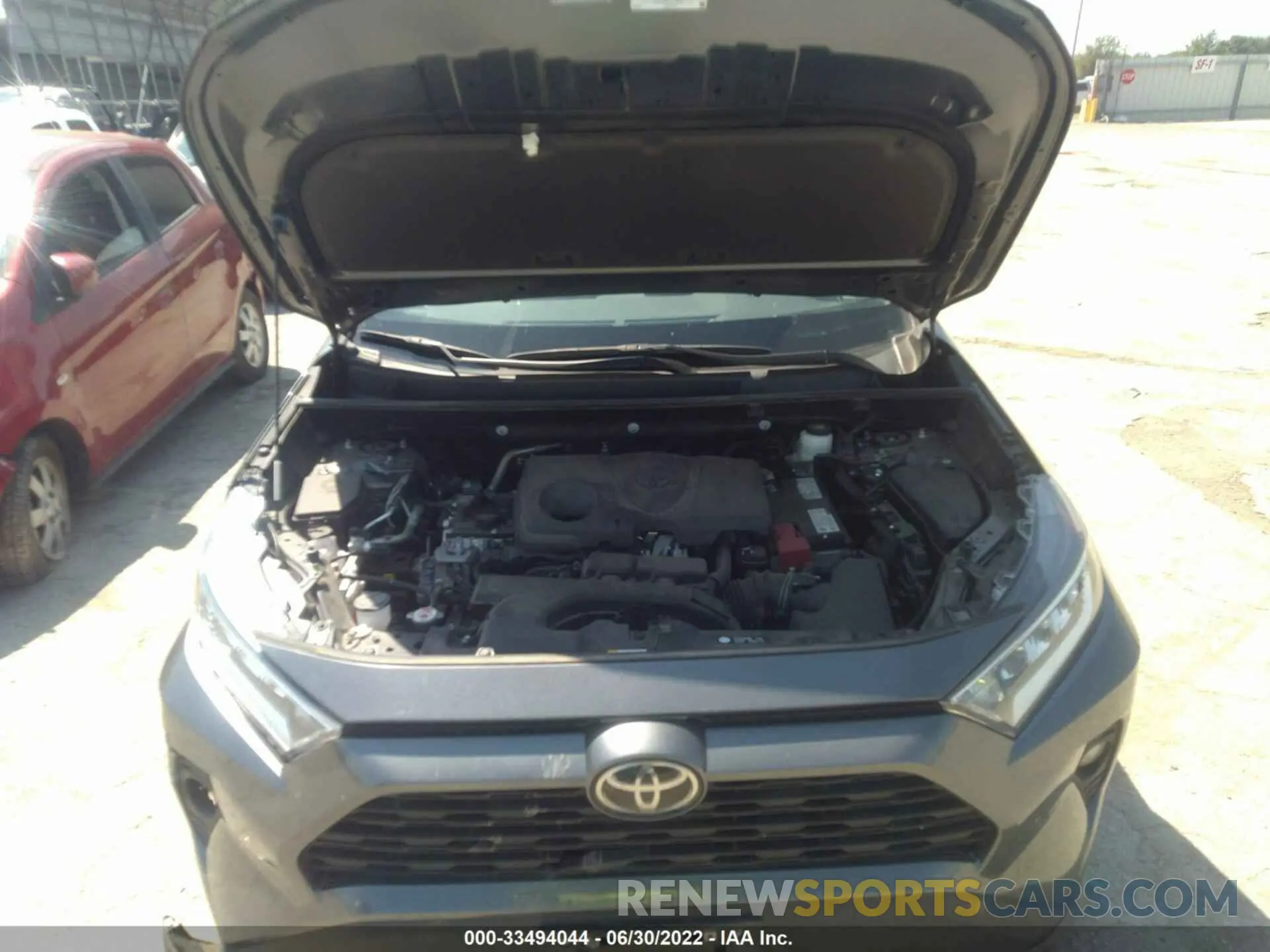 10 fotografías del automóvil dañado 2T3W1RFV5MC129921 TOYOTA RAV4 2021