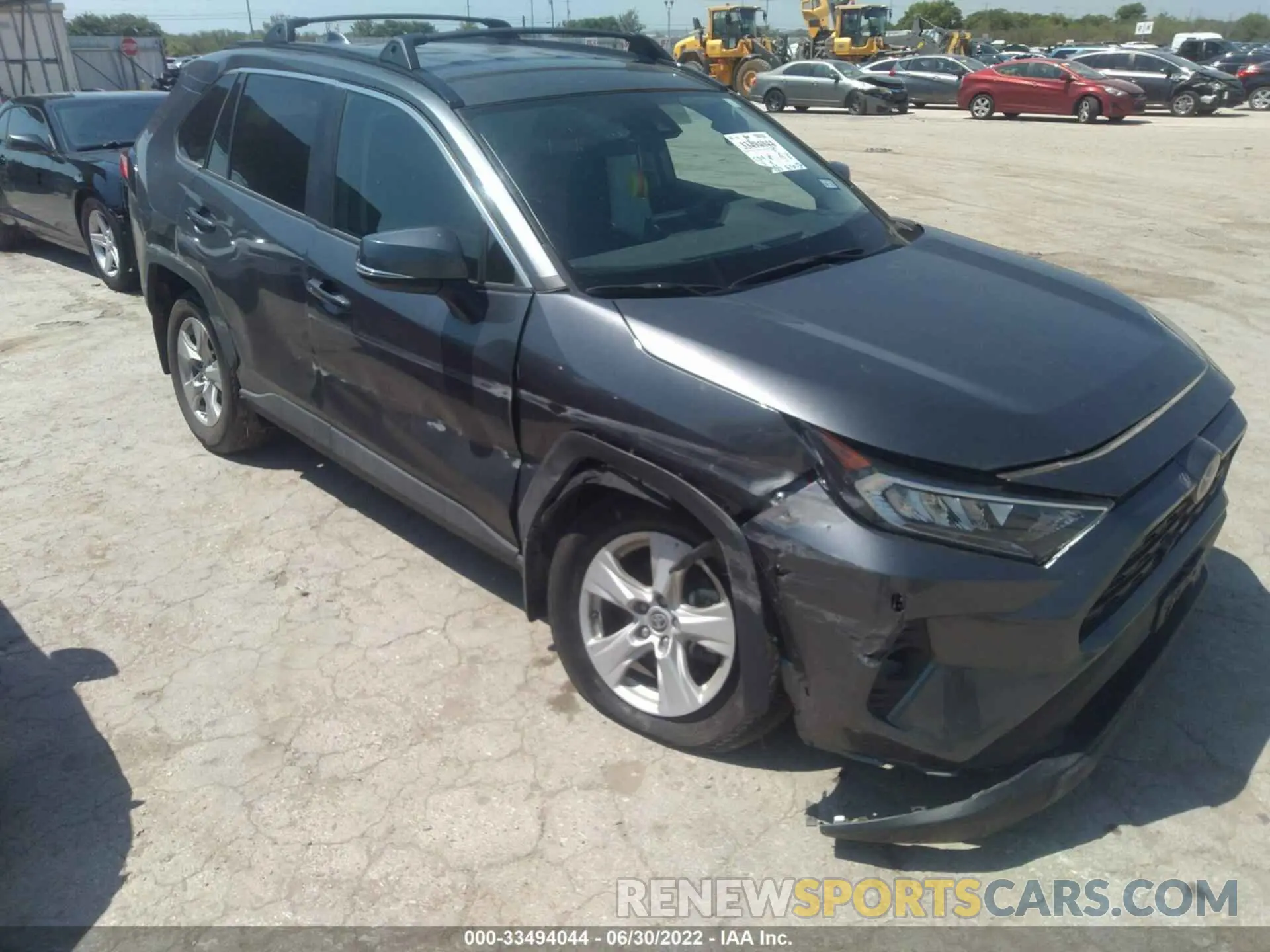 6 fotografías del automóvil dañado 2T3W1RFV5MC129921 TOYOTA RAV4 2021