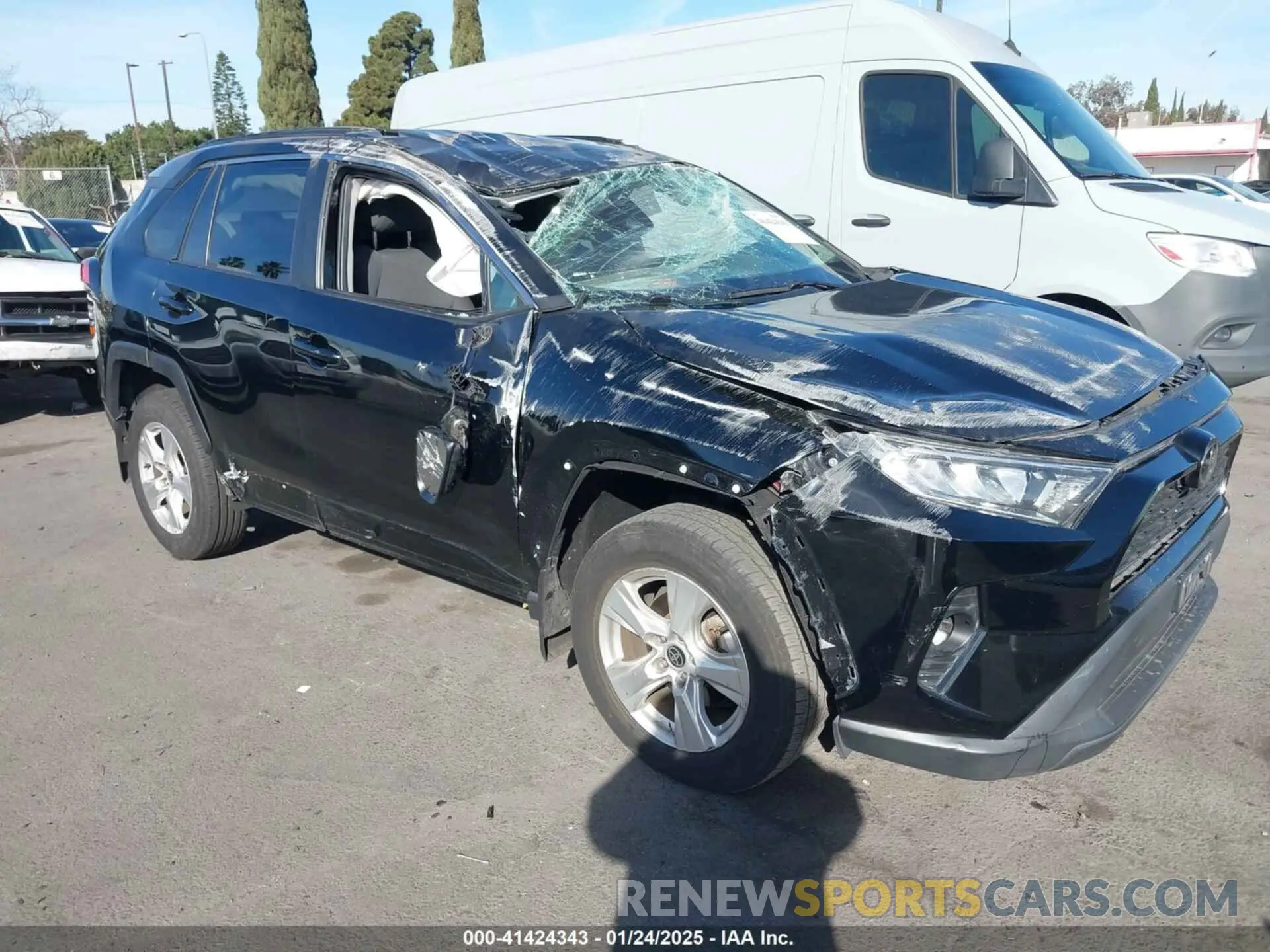 1 fotografías del automóvil dañado 2T3W1RFV5MC150493 TOYOTA RAV4 2021