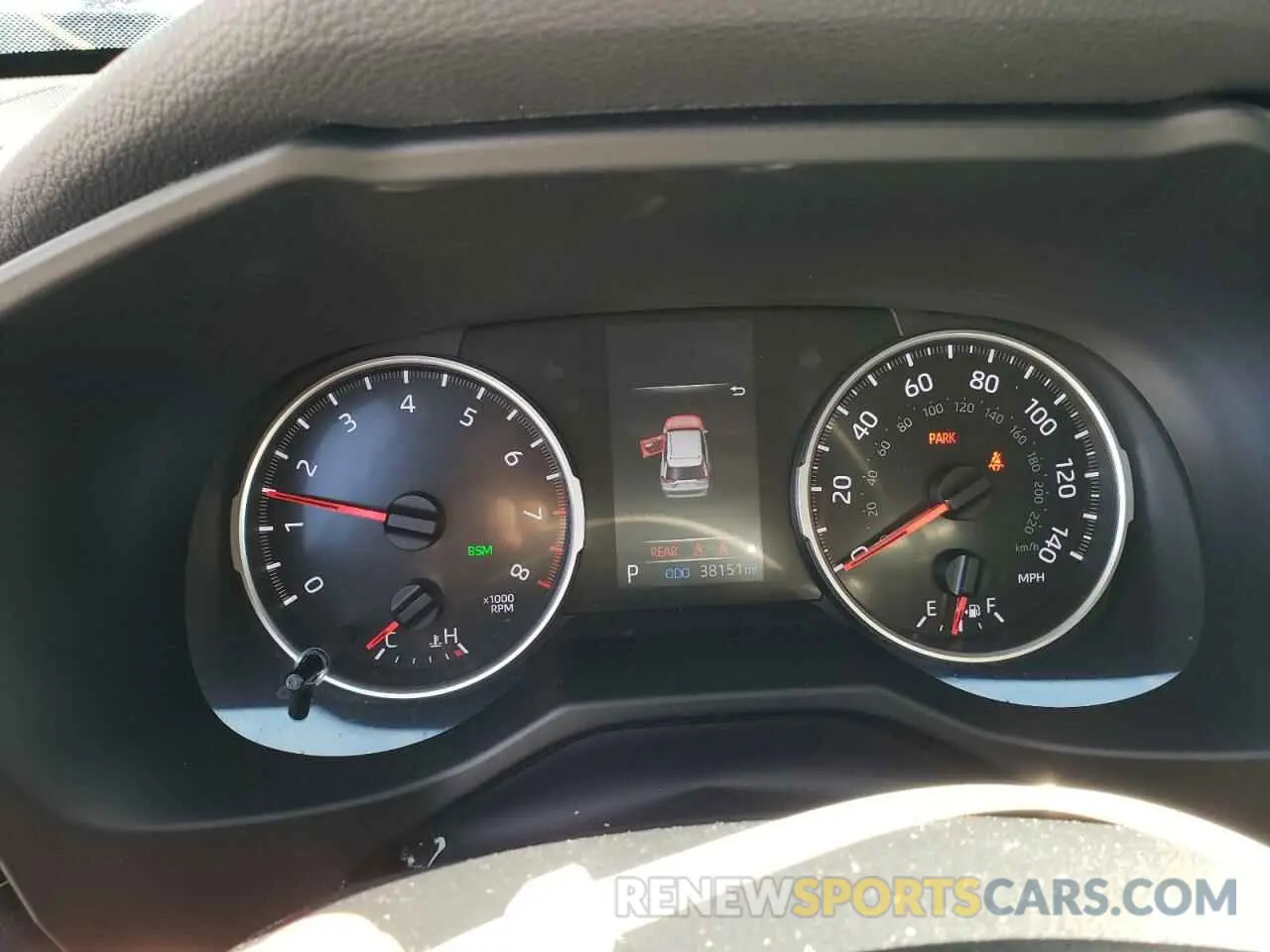 9 fotografías del automóvil dañado 2T3W1RFV5MC152048 TOYOTA RAV4 2021