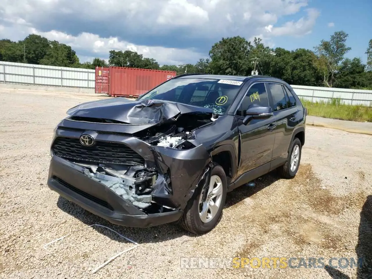2 fotografías del automóvil dañado 2T3W1RFV5MC157881 TOYOTA RAV4 2021