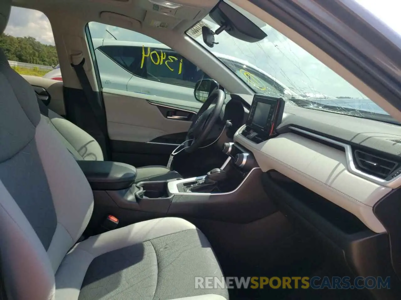 5 fotografías del automóvil dañado 2T3W1RFV5MC157881 TOYOTA RAV4 2021