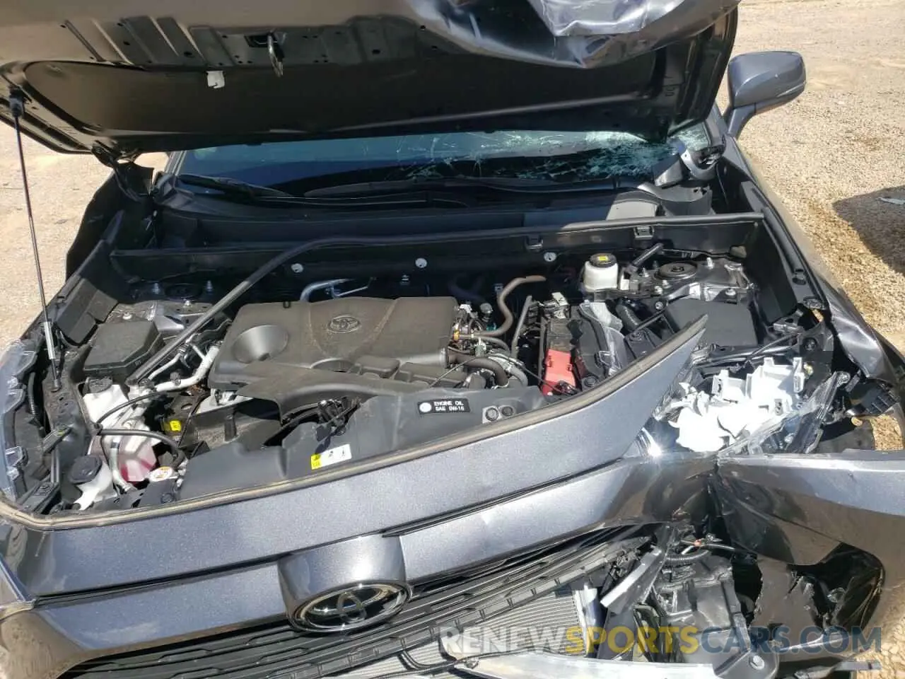 7 fotografías del automóvil dañado 2T3W1RFV5MC157881 TOYOTA RAV4 2021